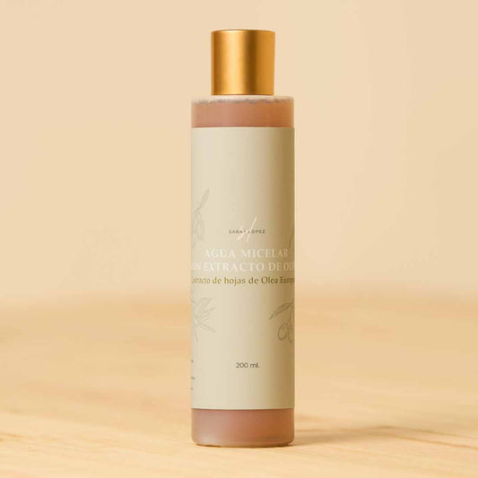 Agua micelar con extracto de olivo